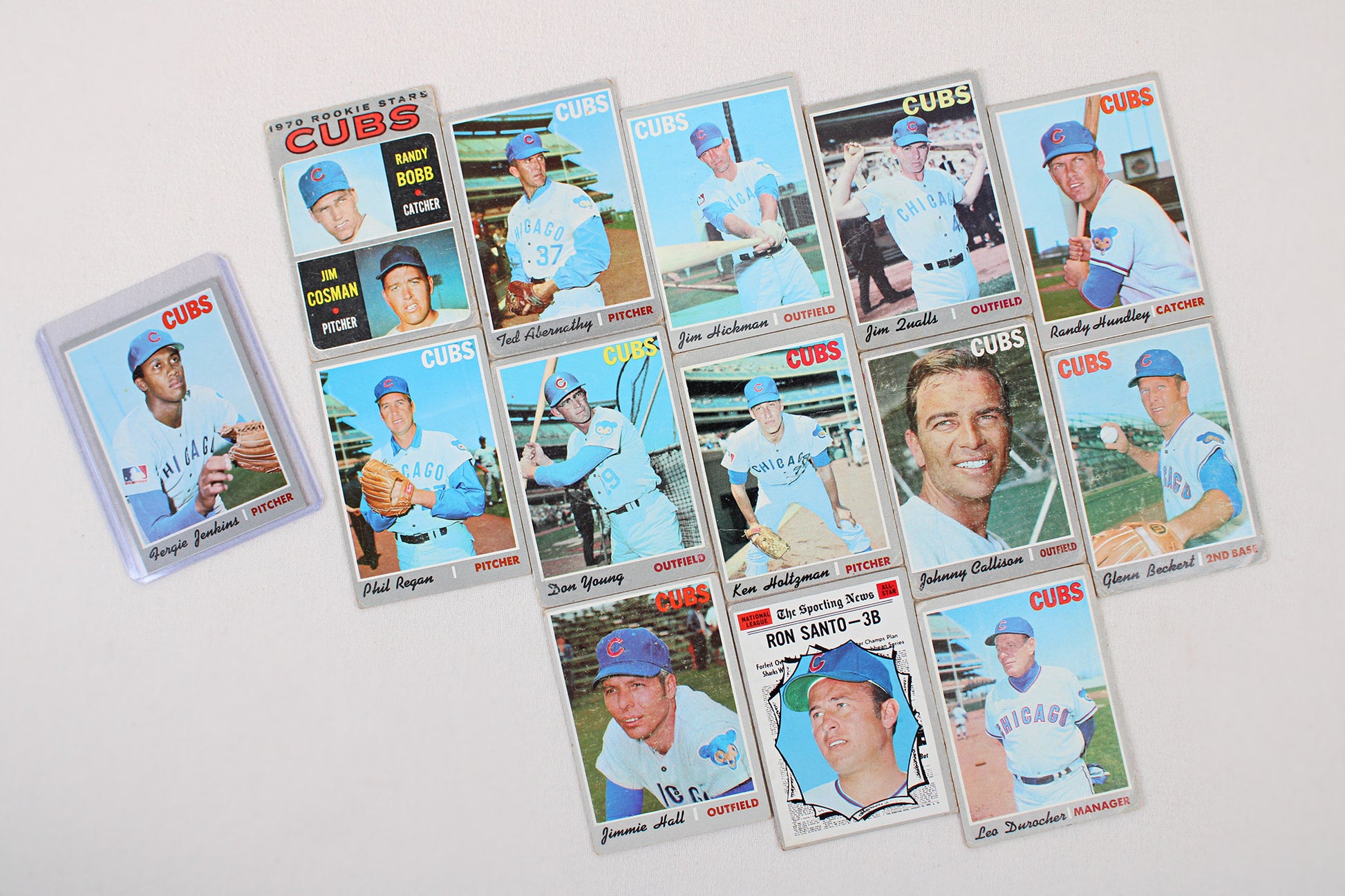Chicago Cubs: 1968-1971 Topps Baseball Card Pack