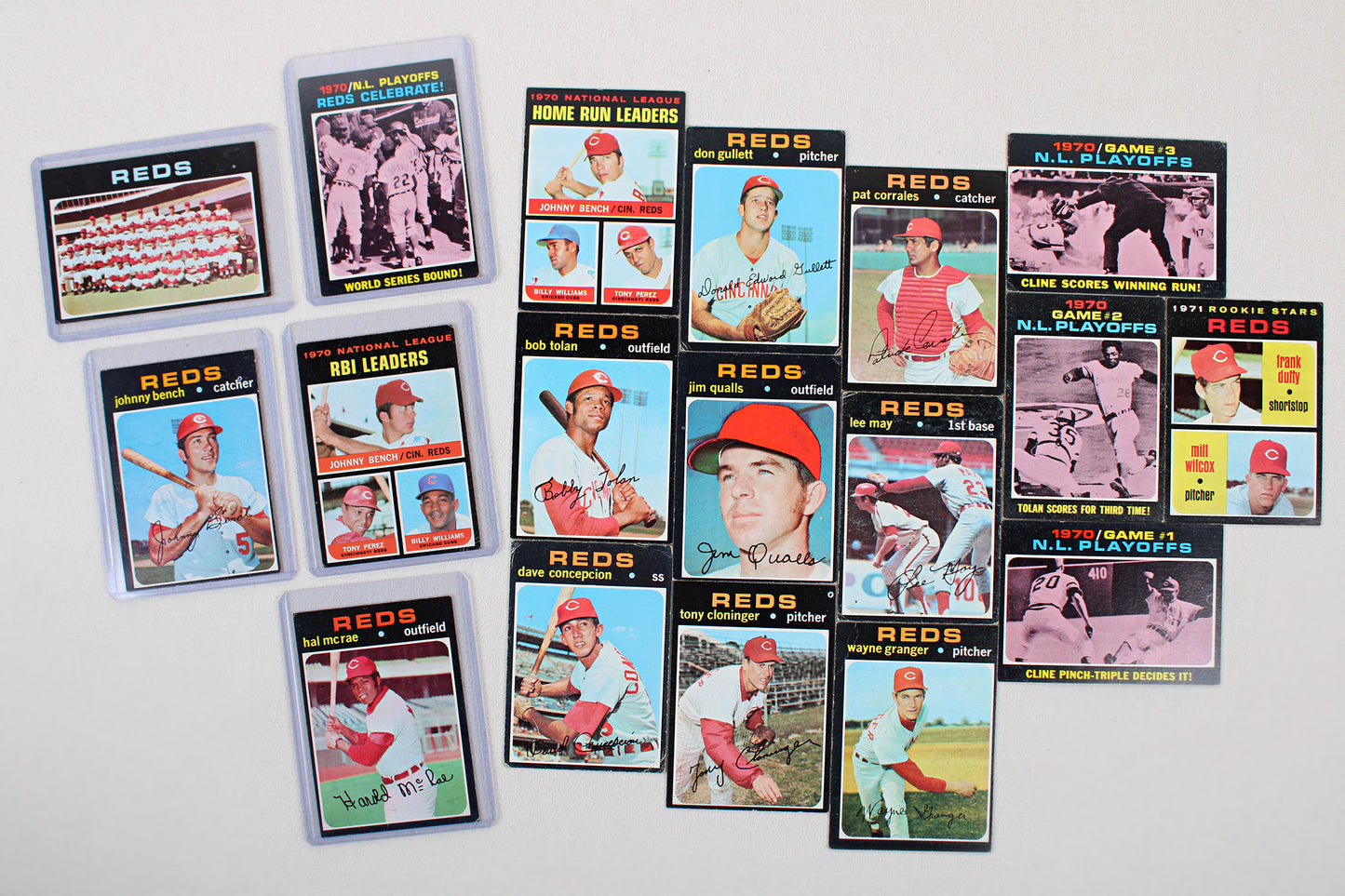 Cincinnati Reds: 1964-1971 Topps Baseball Card Pack