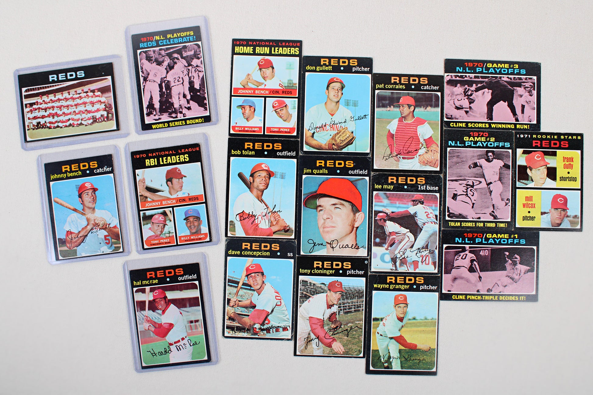 Cincinnati Reds: 1964-1971 Topps Baseball Card Pack