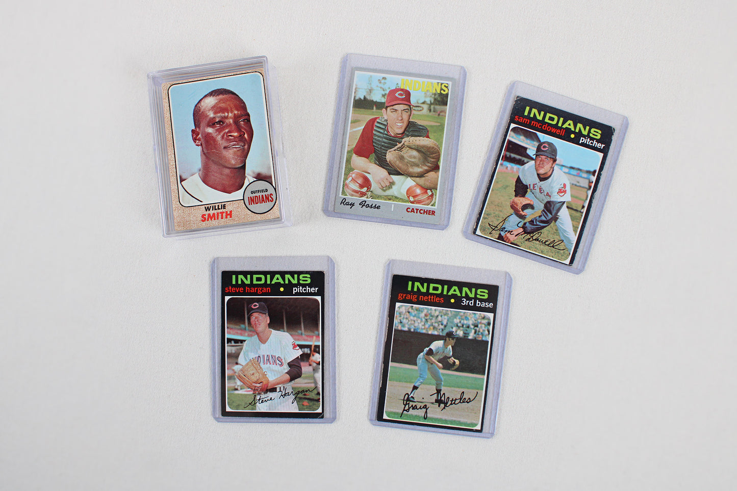 Cleveland Indians (Guardians): 1968-1971 Topps Baseball Card Pack
