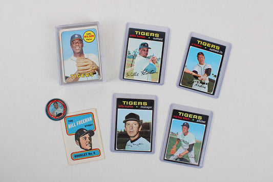 Detroit Tigers: 1969-1971 Topps Baseball Card Pack