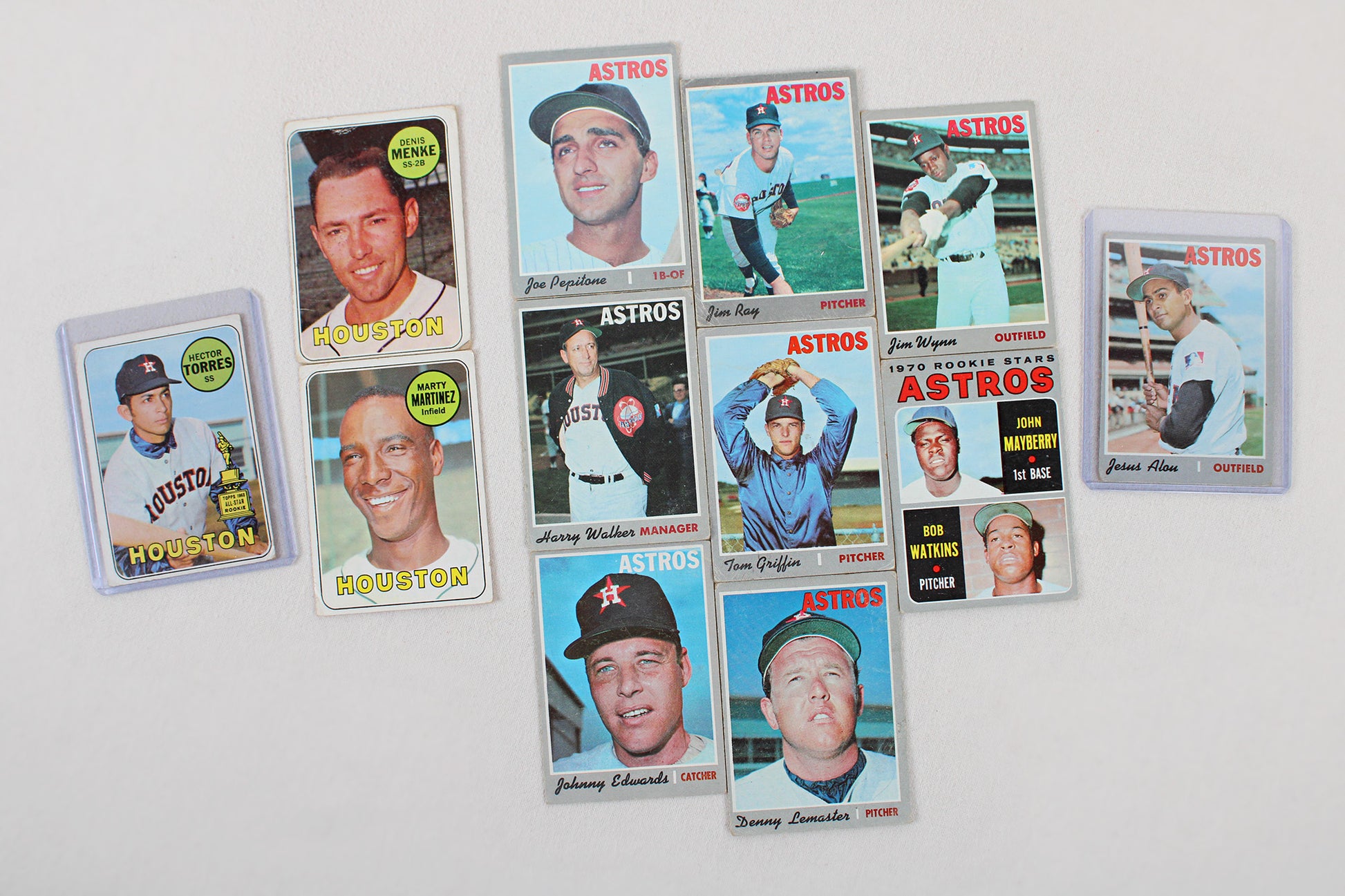 Houston Astros: 1969-1971 Topps Baseball Card Pack