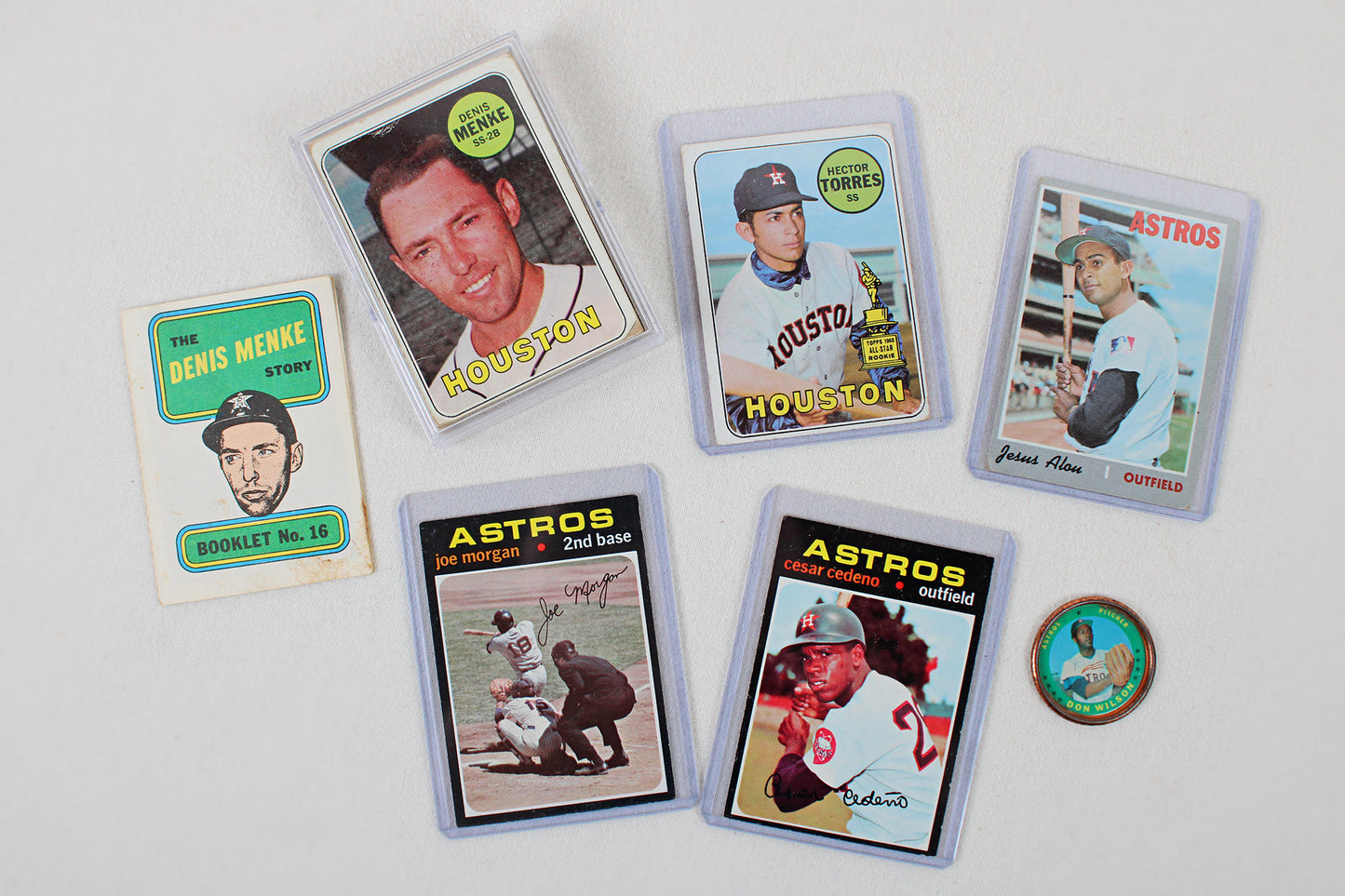 Houston Astros: 1969-1971 Topps Baseball Card Pack