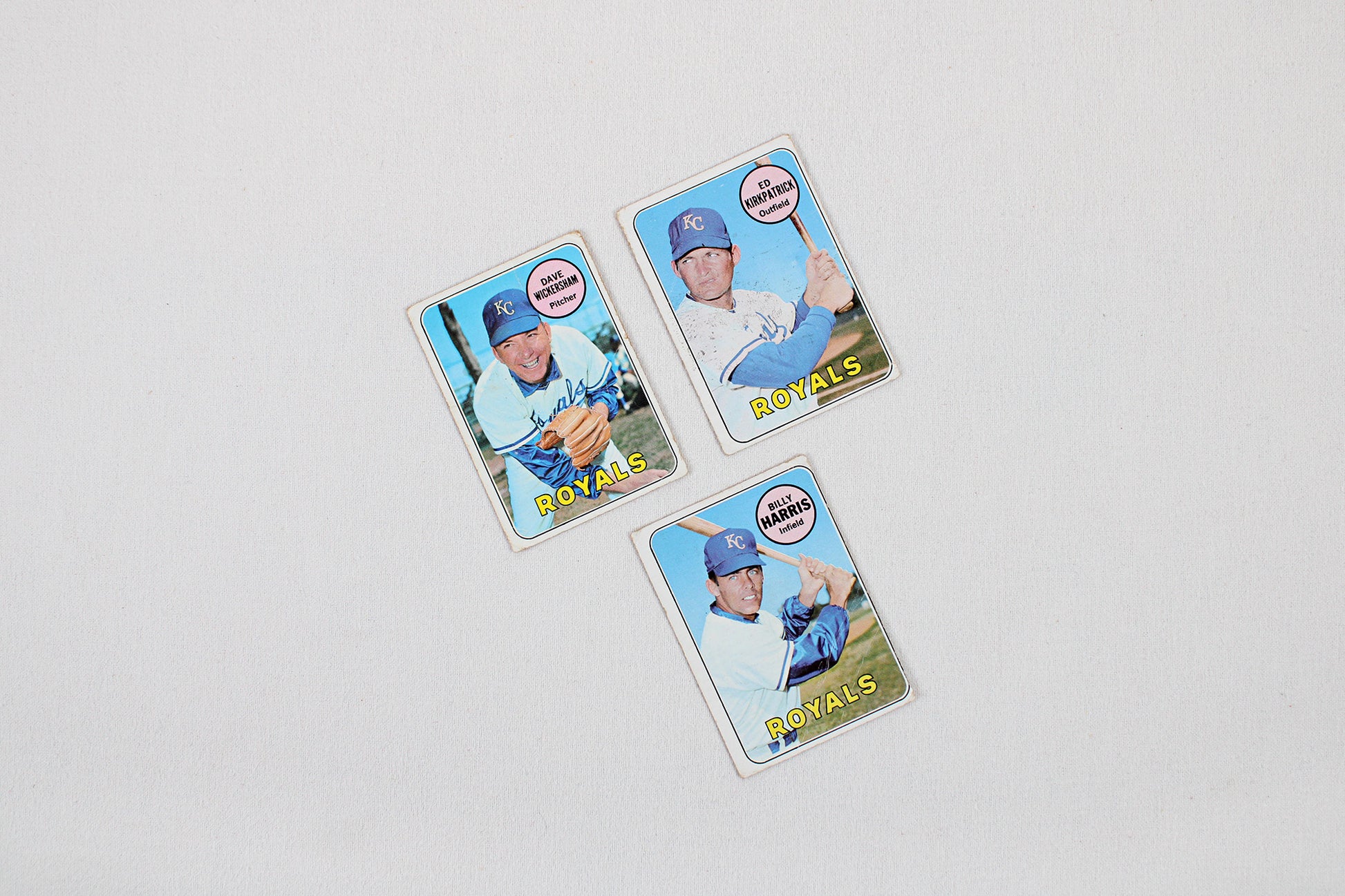 Kansas City Royals: 1969-1971 Topps Baseball Card Pack