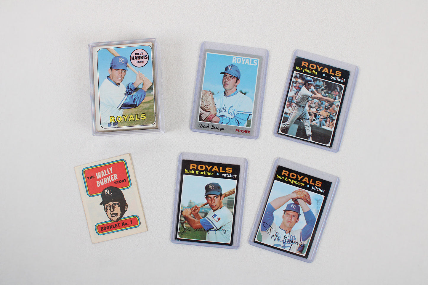 Kansas City Royals: 1969-1971 Topps Baseball Card Pack
