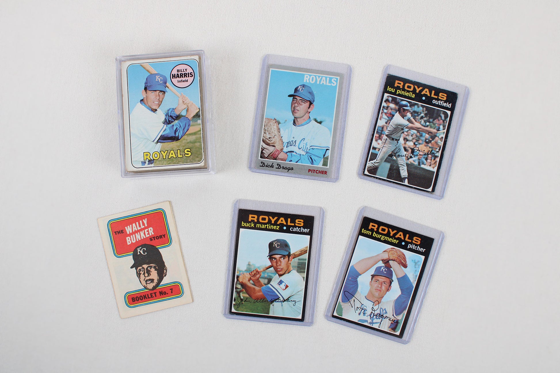 Kansas City Royals: 1969-1971 Topps Baseball Card Pack