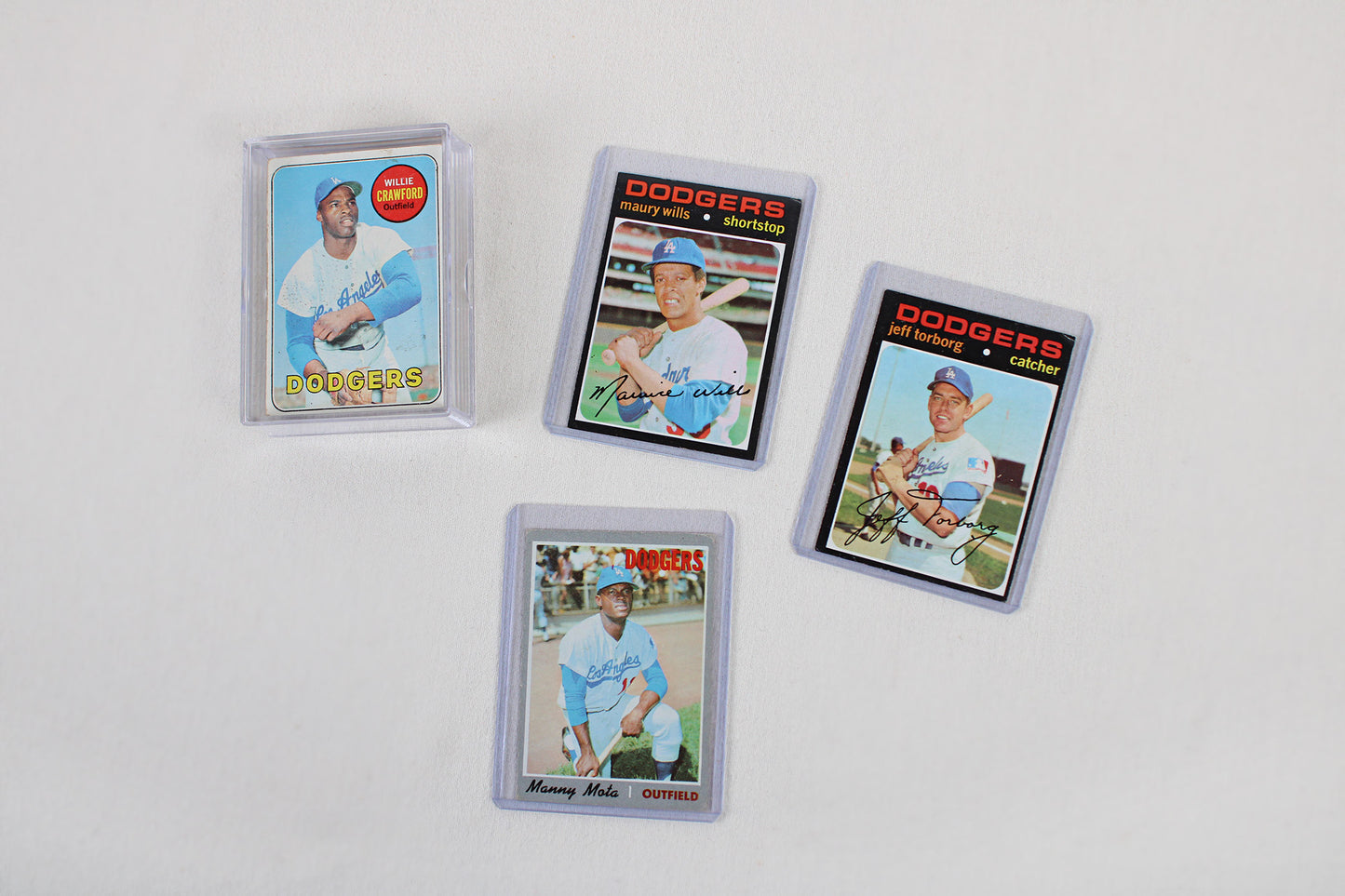 Los Angeles Dodgers 1969-1971 Topps Baseball Card Pack
