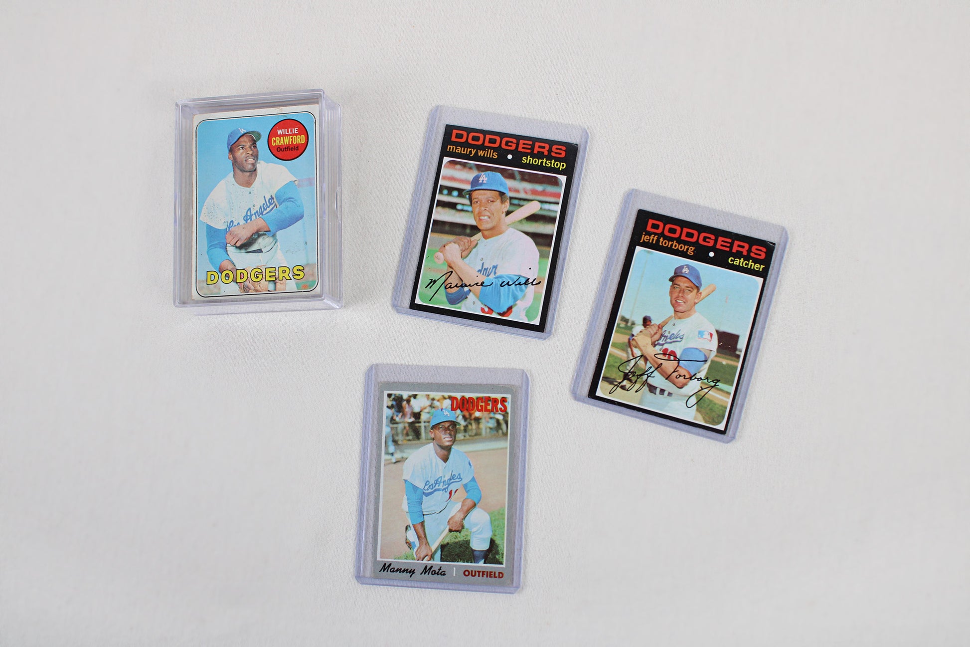 Los Angeles Dodgers 1969-1971 Topps Baseball Card Pack