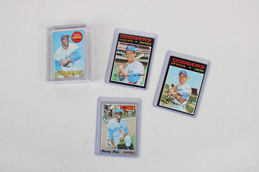 Los Angeles Dodgers 1969-1971 Topps Baseball Card Pack