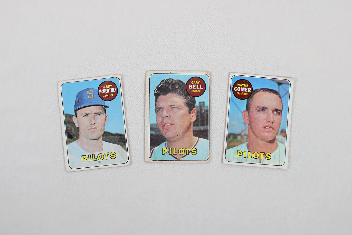 Milwaukee Brewers / Seattle Pilots: 1969-1971 Topps Baseball Card Pack