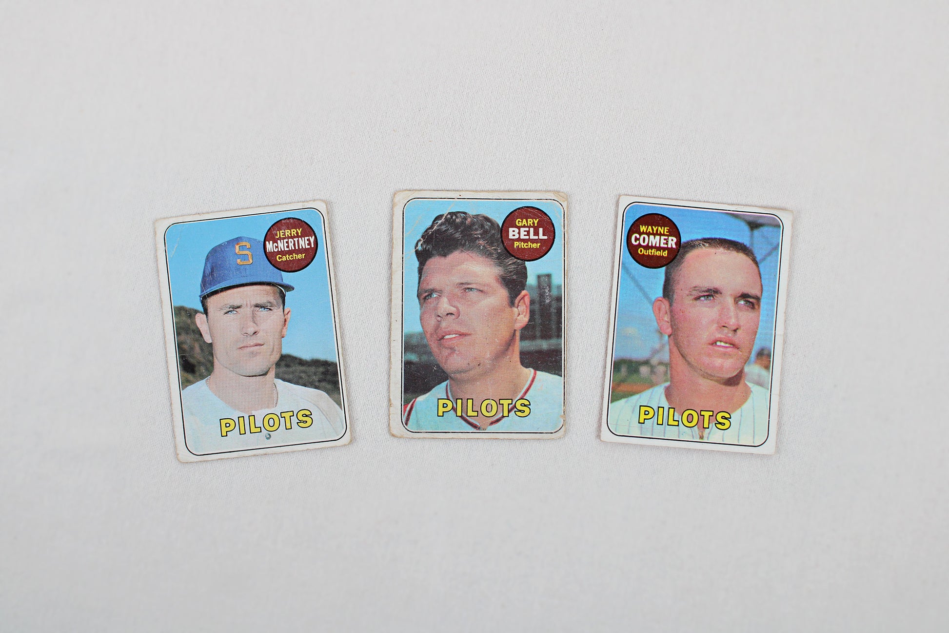 Milwaukee Brewers / Seattle Pilots: 1969-1971 Topps Baseball Card Pack
