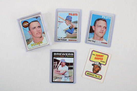 Milwaukee Brewers / Seattle Pilots: 1969-1971 Topps Baseball Card Pack