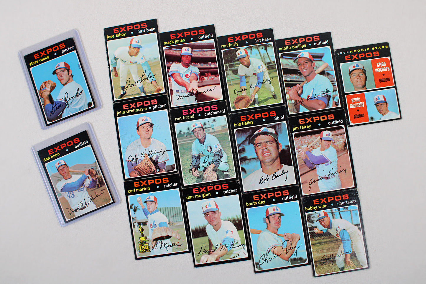 Montreal Expos: 1969-1971 Topps Baseball Card Pack