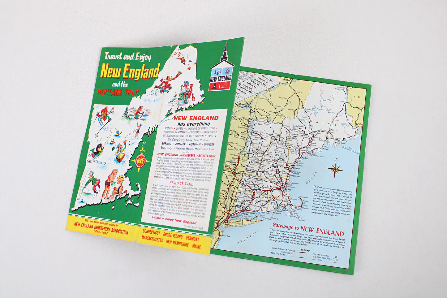 New England Traveler VIP (Vintage Itinerary Pack)