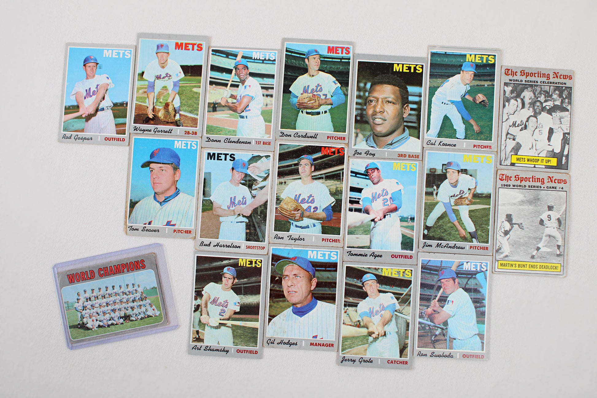 New York Mets 1964-1971 Topps Baseball Card Pack