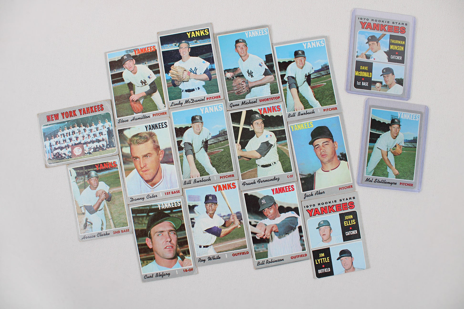 New York Yankees: 1964-1971 Topps Baseball Card Pack