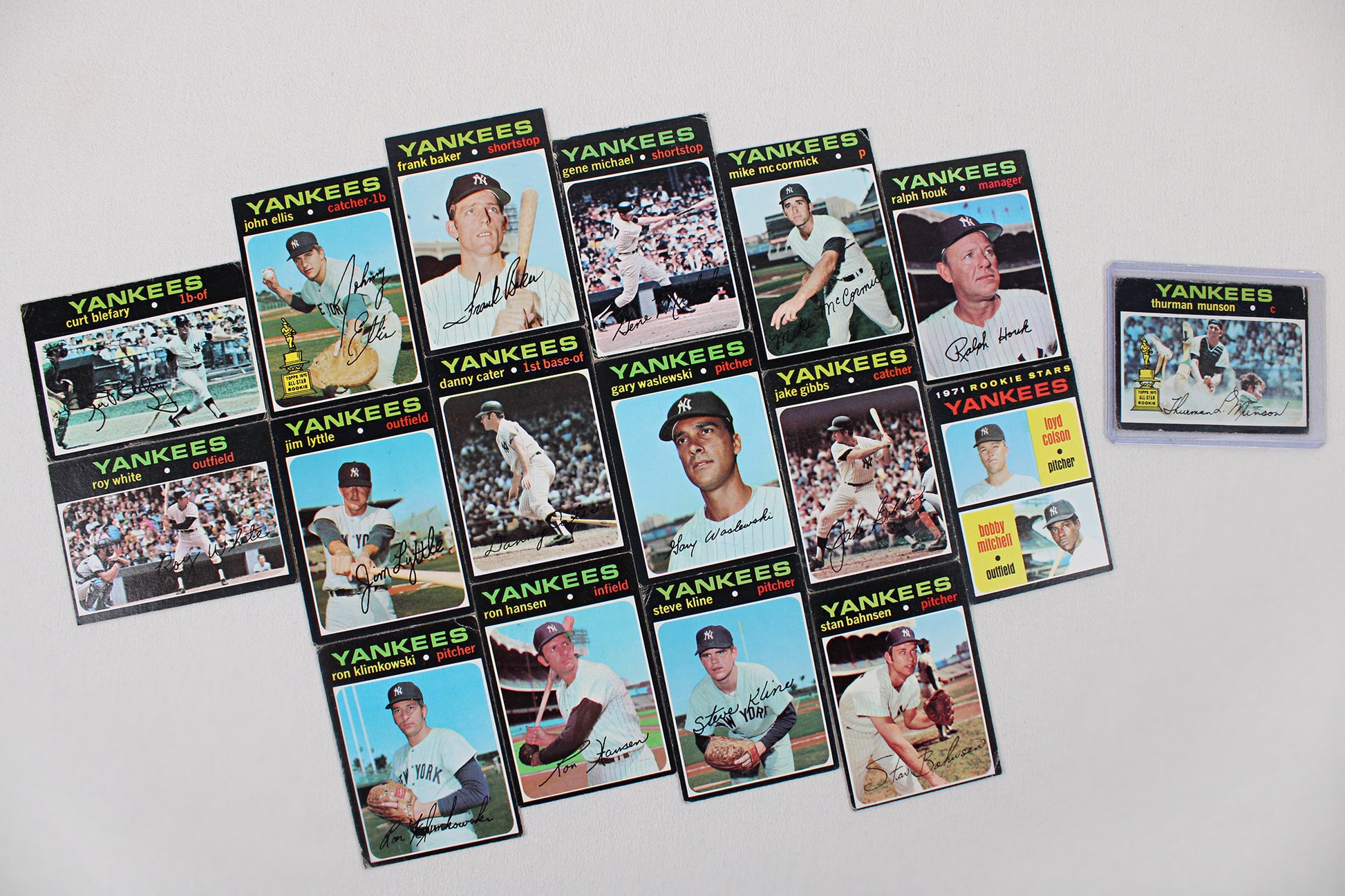 New York Yankees: 1964-1971 Topps Baseball Card Pack