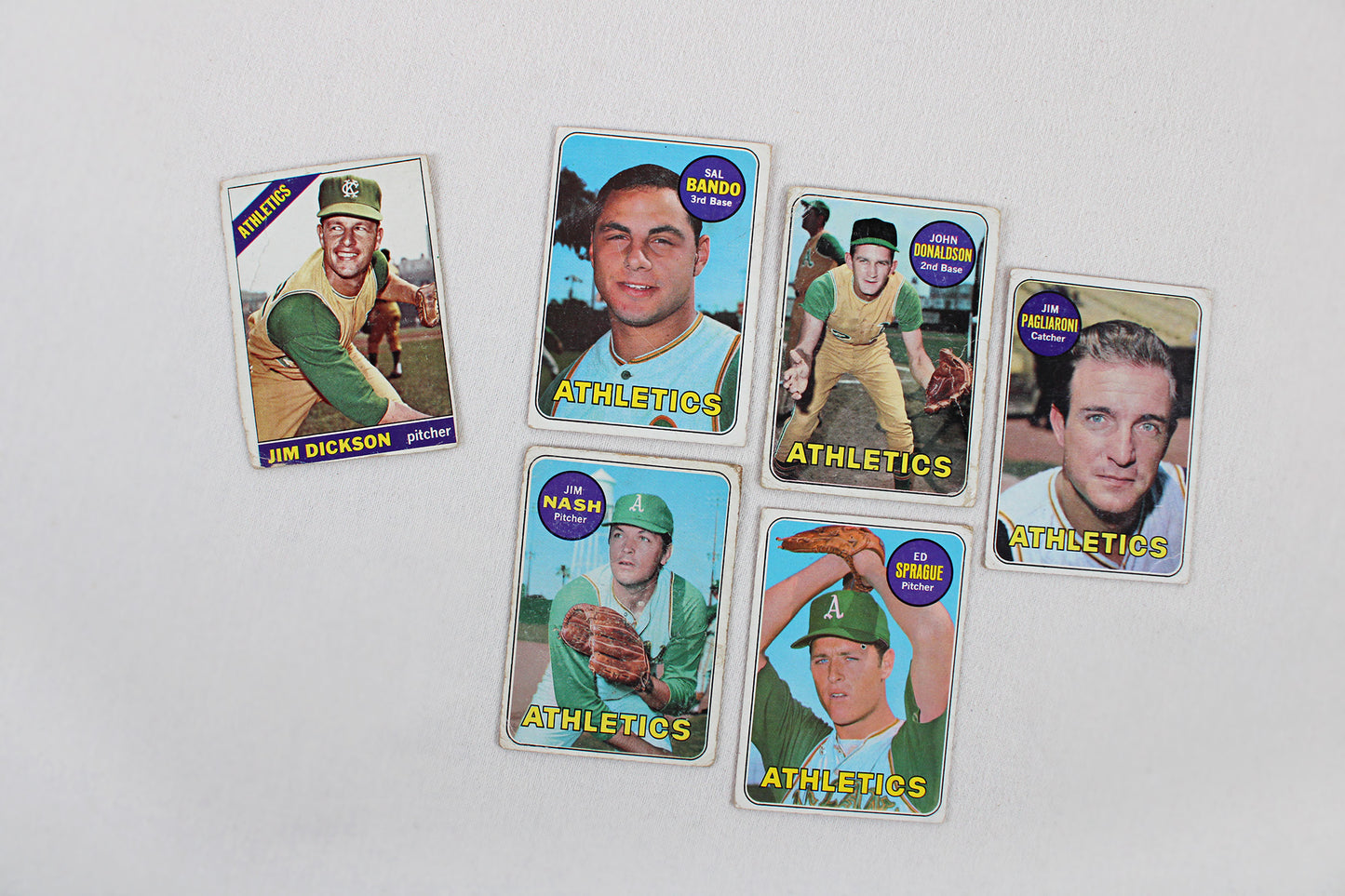 Oakland / Kansas City A's: 1965-1971 Topps Baseball Card Pack