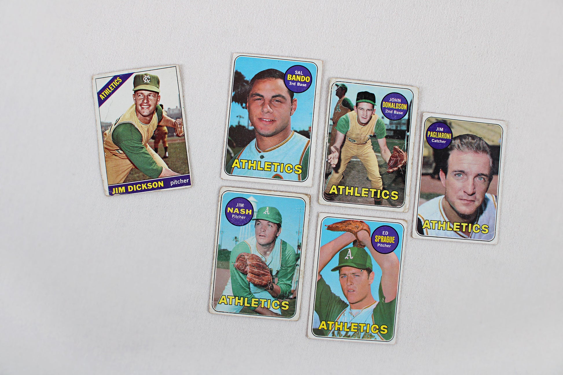 Oakland / Kansas City A's: 1965-1971 Topps Baseball Card Pack