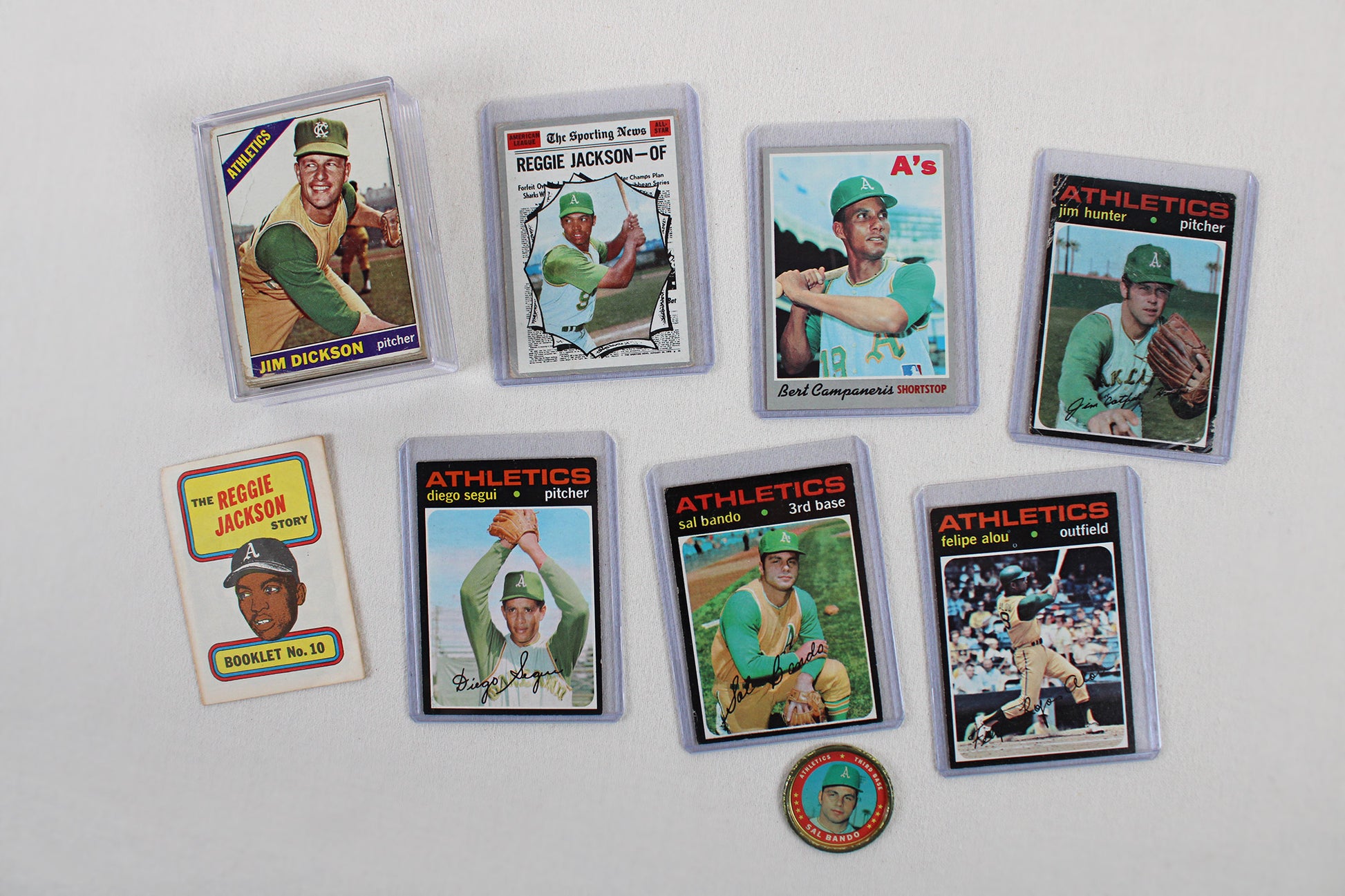 Oakland / Kansas City A's: 1965-1971 Topps Baseball Card Pack