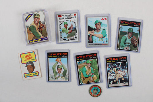 Oakland / Kansas City A's: 1965-1971 Topps Baseball Card Pack