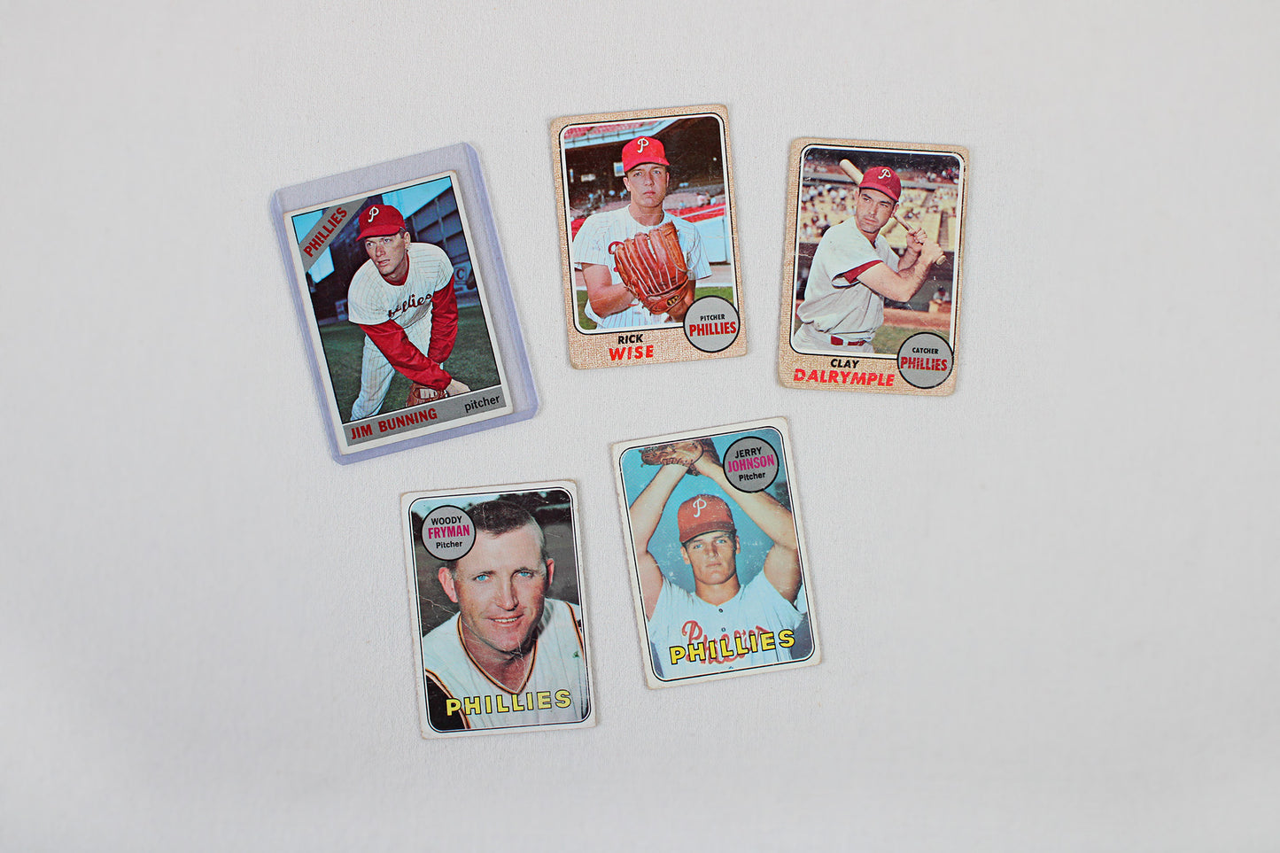 Philadelphia Phillies: 1966-1971 Topps Baseball Card Pack