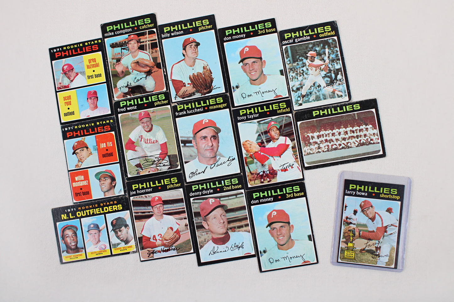 Philadelphia Phillies: 1966-1971 Topps Baseball Card Pack