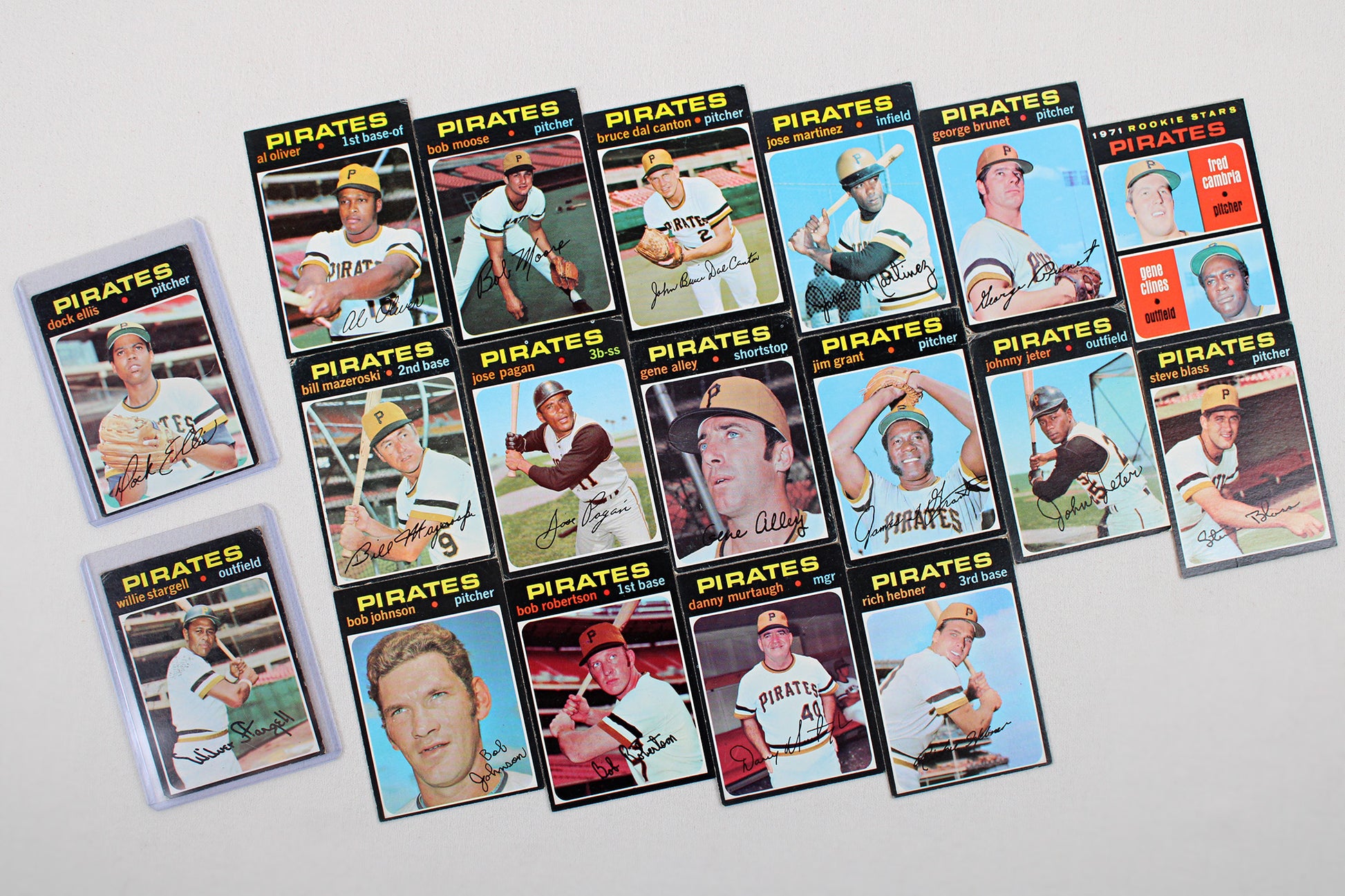 Pittsburgh Pirates: 1961-1971 Topps Baseball Card Pack