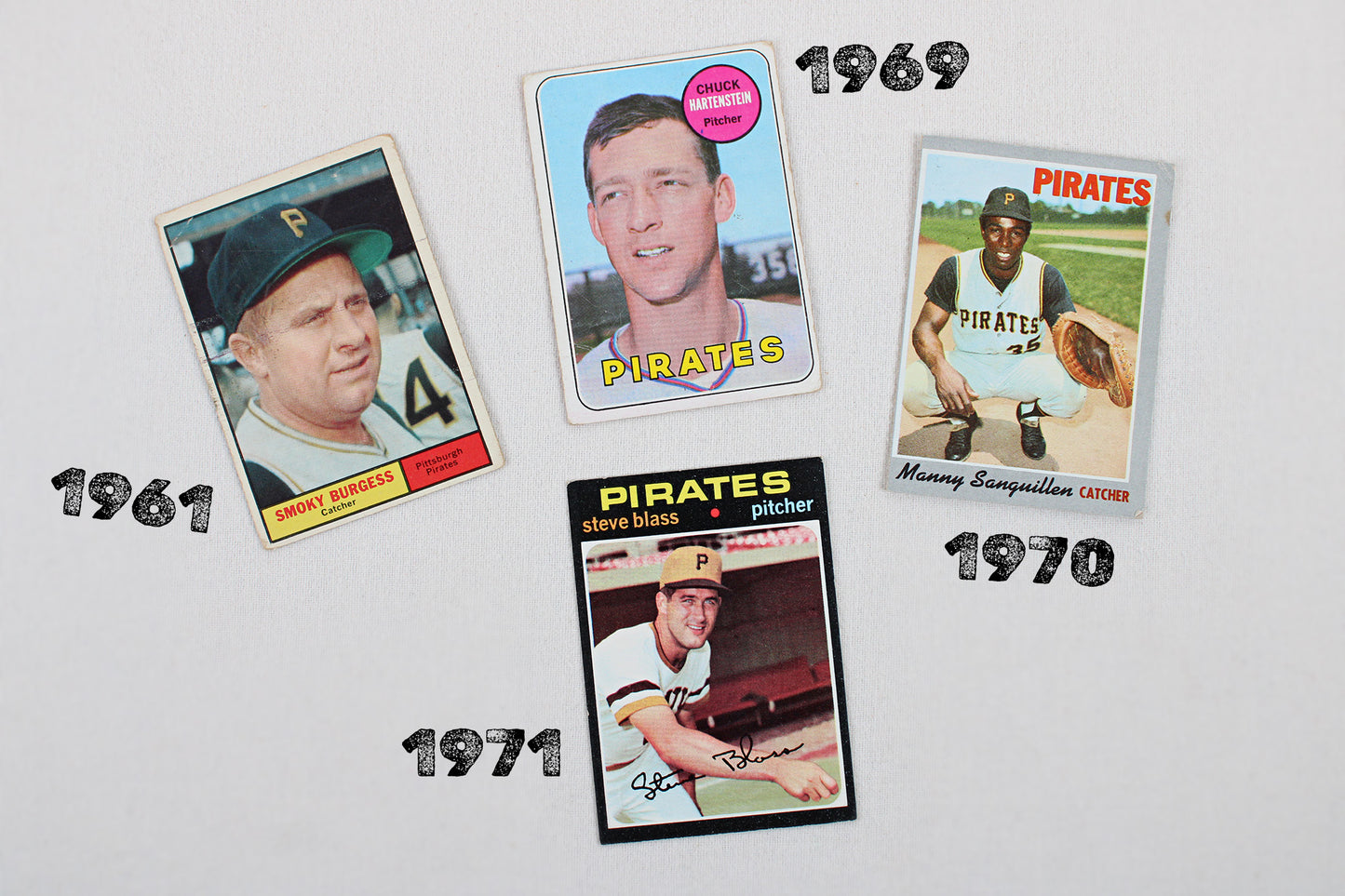 Pittsburgh Pirates: 1961-1971 Topps Baseball Card Pack