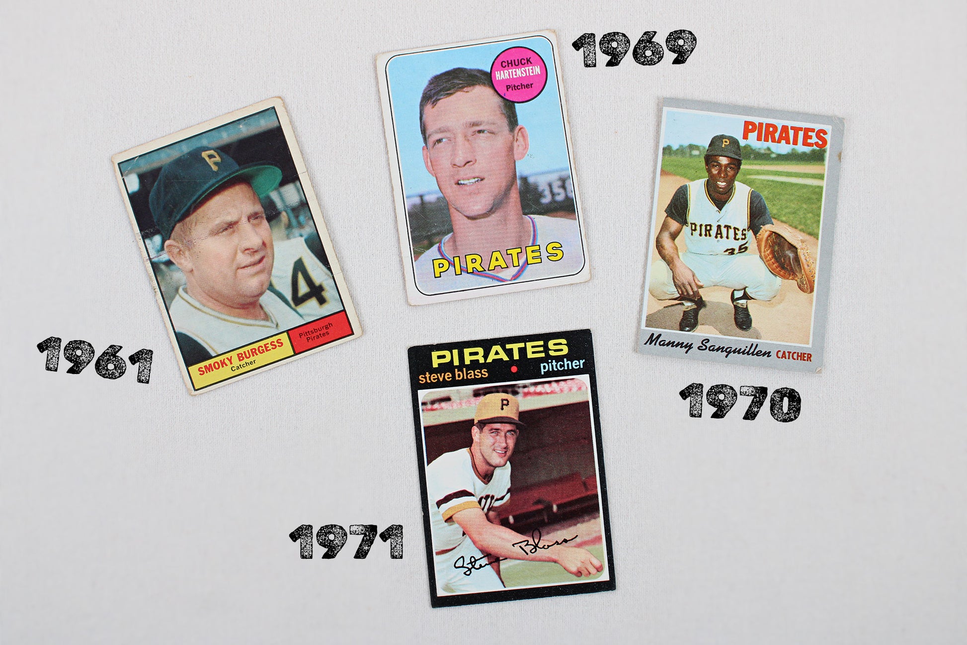 Pittsburgh Pirates: 1961-1971 Topps Baseball Card Pack