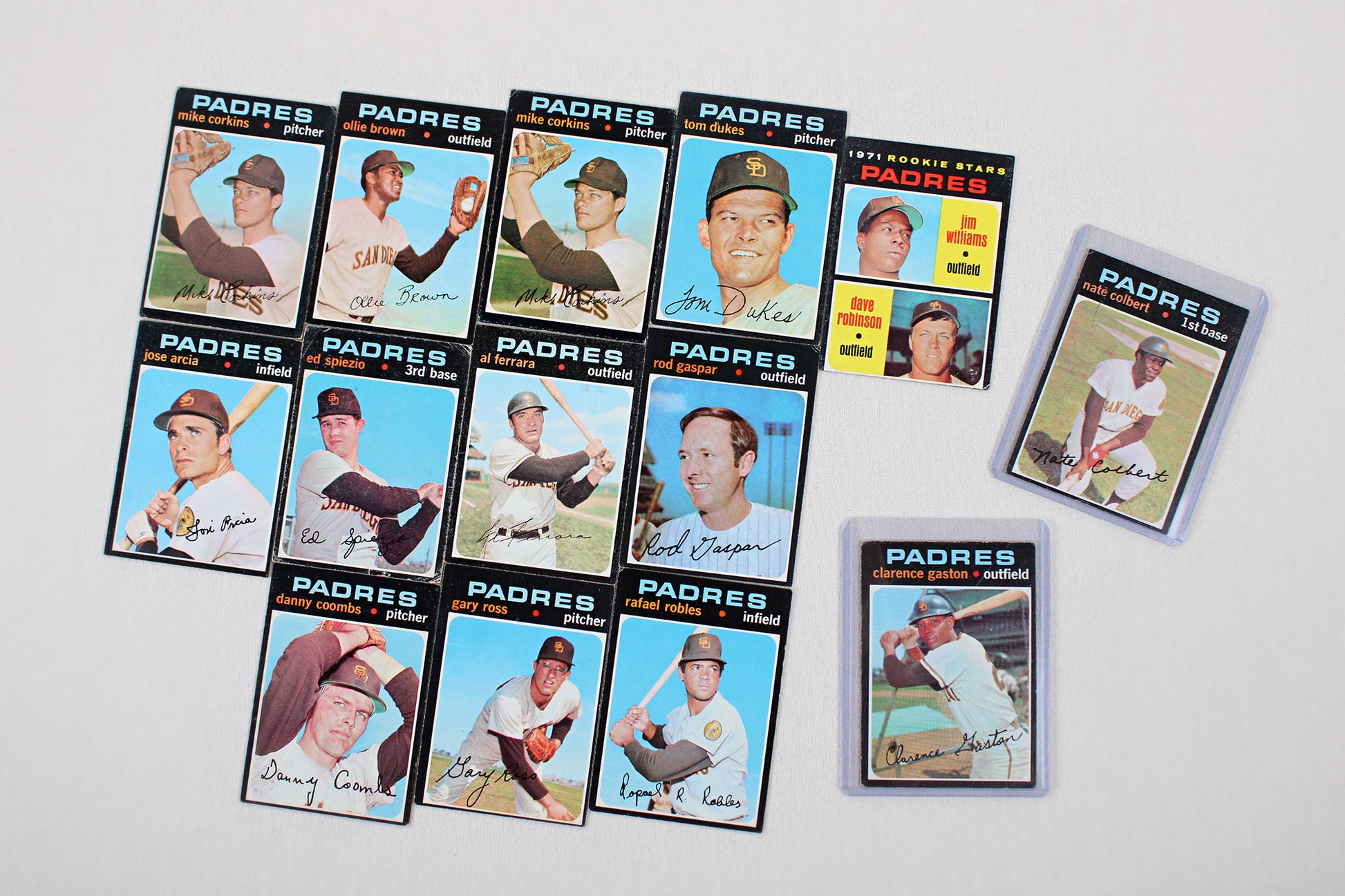 San Diego Padres: 1969-1971 Topps Baseball Card Pack
