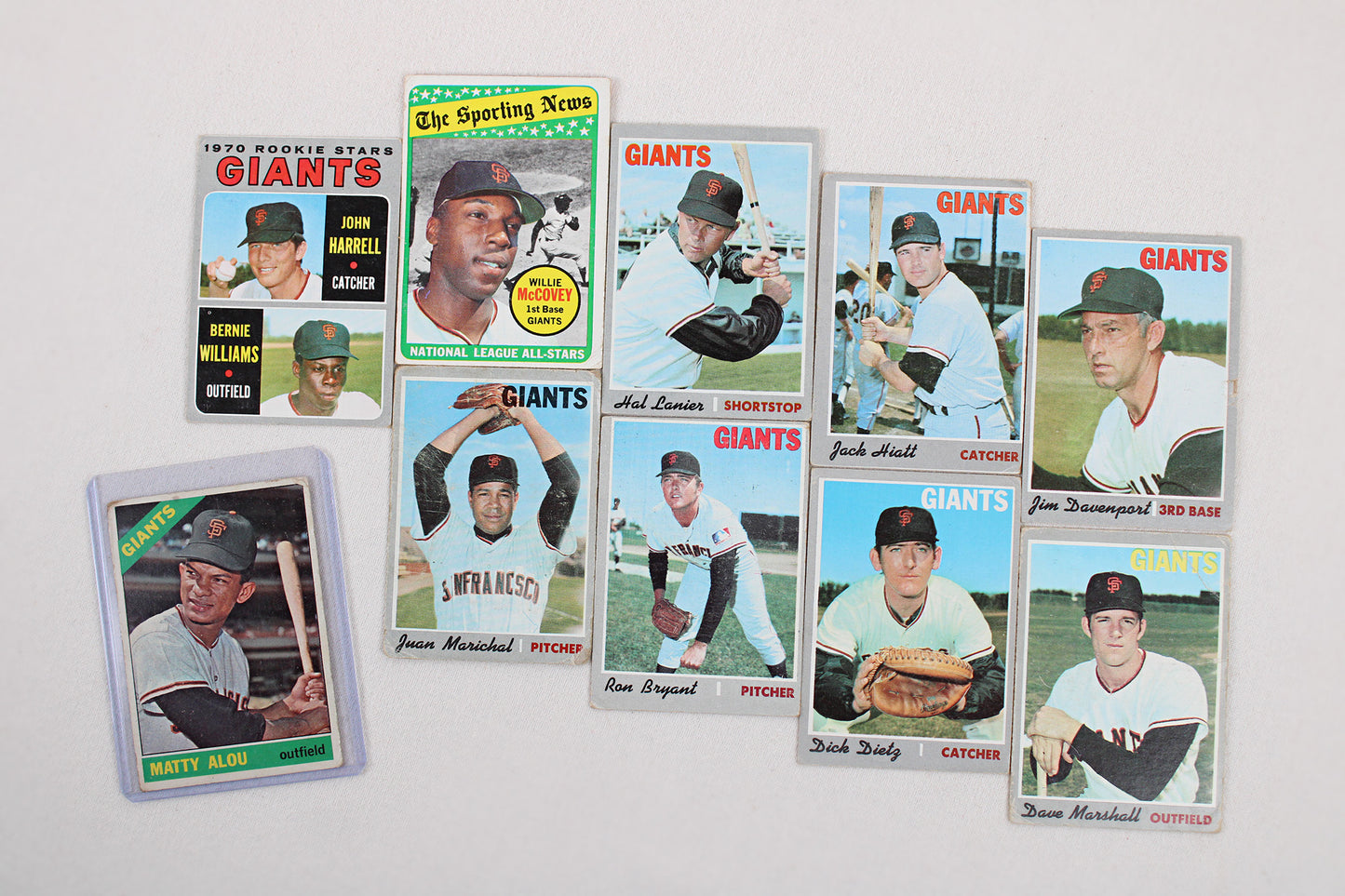 San Francisco Giants: 1966-1971 Topps Baseball Card Pack