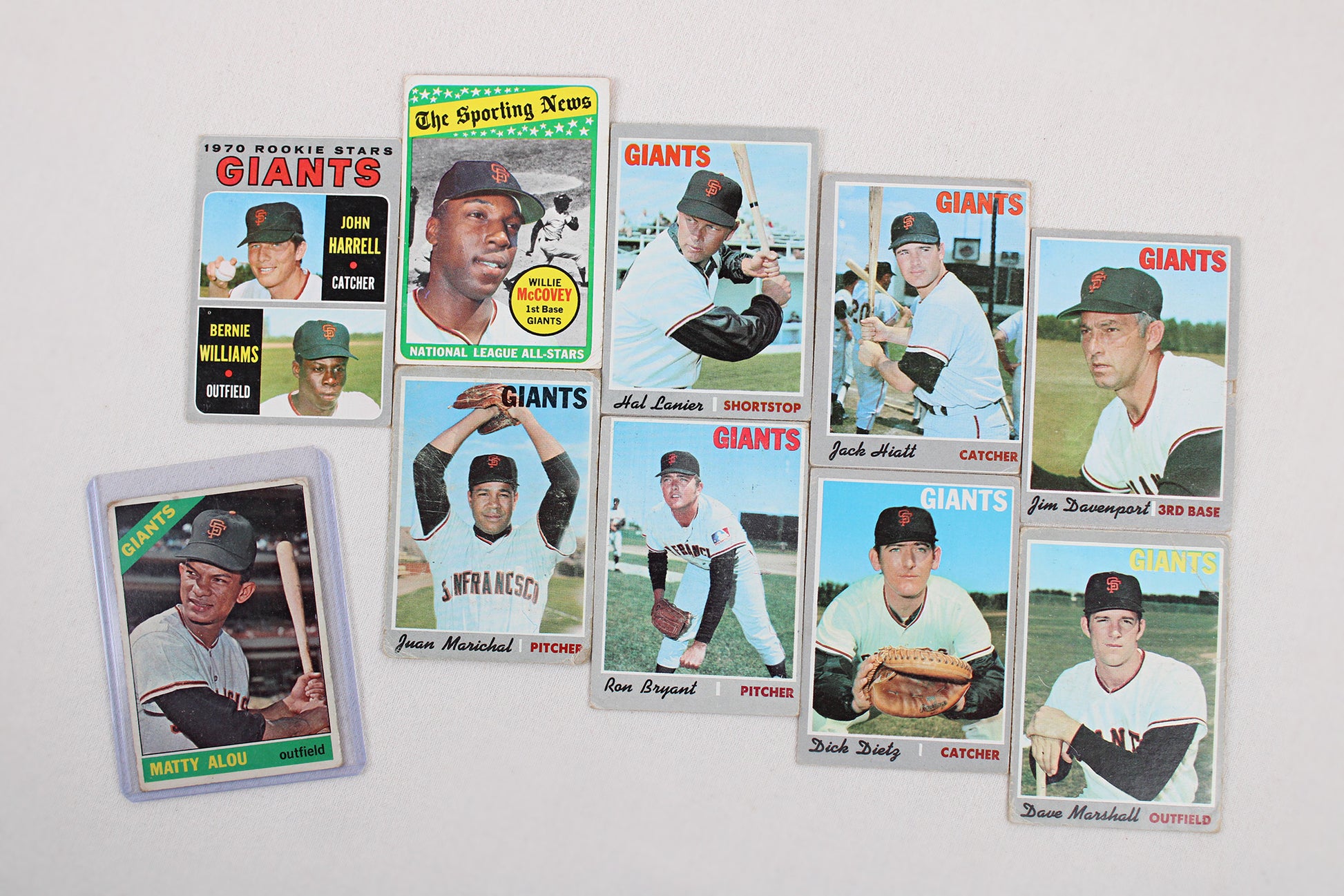 San Francisco Giants: 1966-1971 Topps Baseball Card Pack