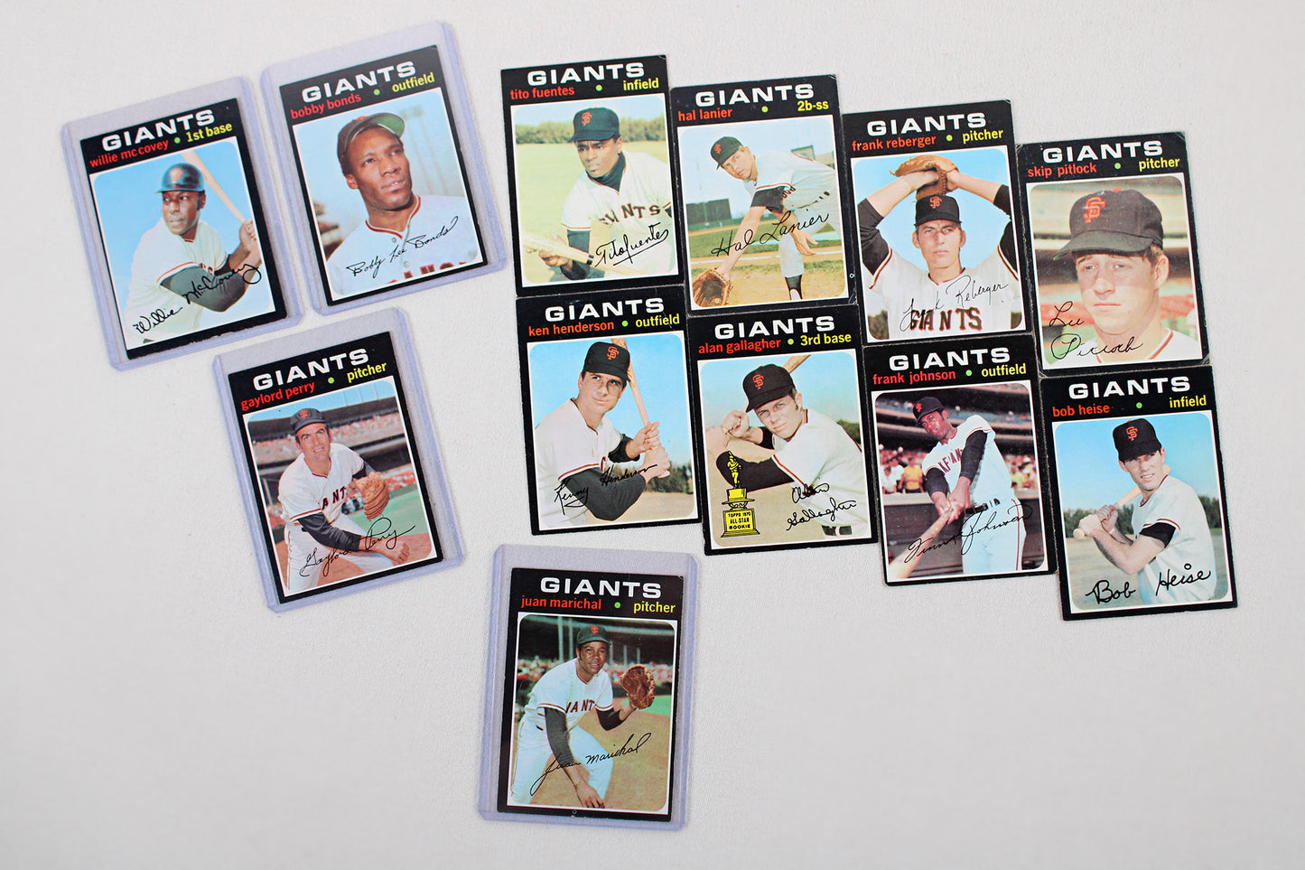 San Francisco Giants: 1966-1971 Topps Baseball Card Pack