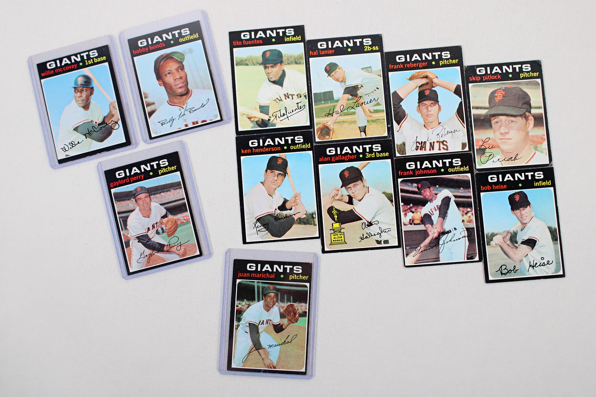 San Francisco Giants: 1966-1971 Topps Baseball Card Pack