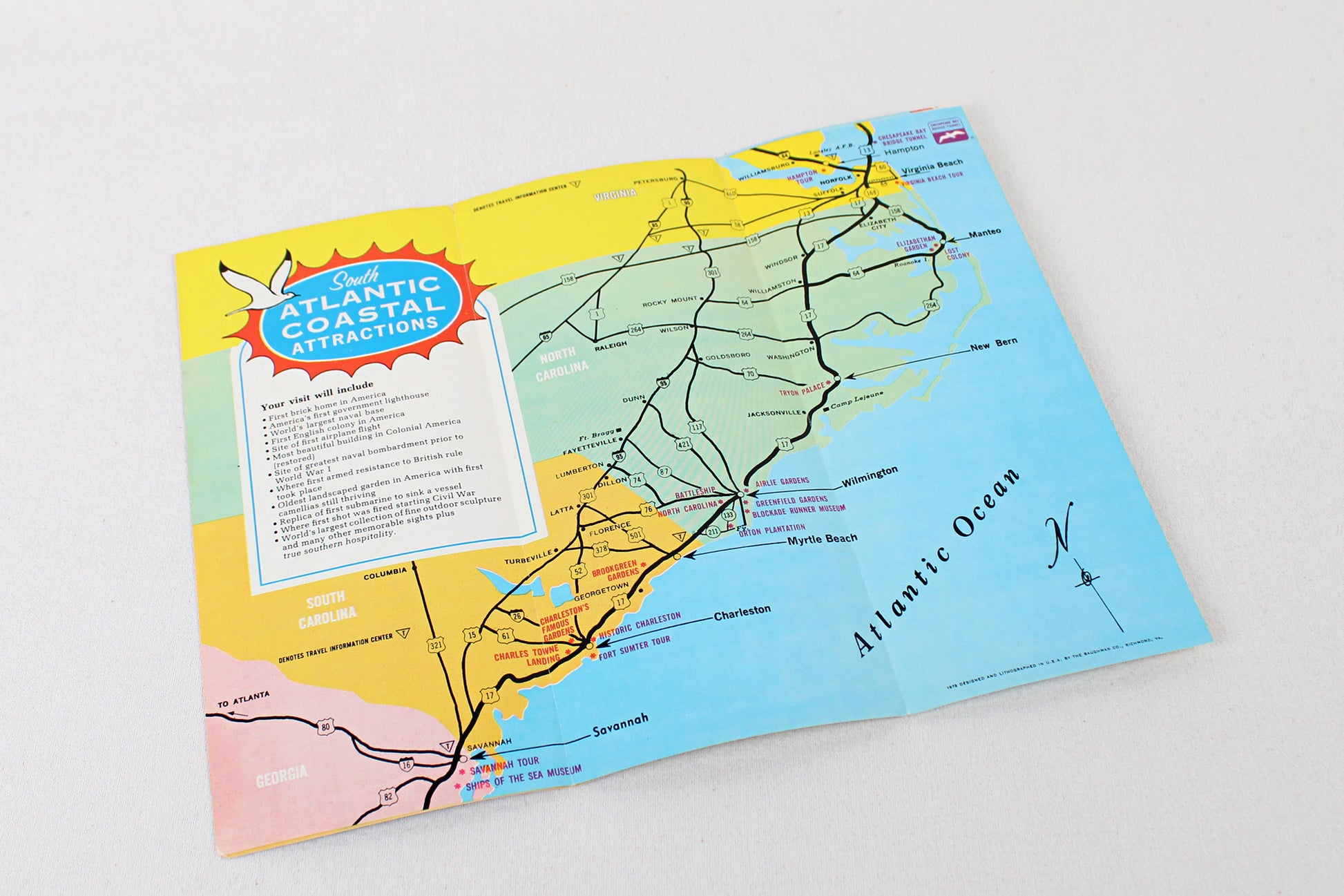 Huggin’ The Coast: South Atlantic Ramble Vintage Itinerary Pack
