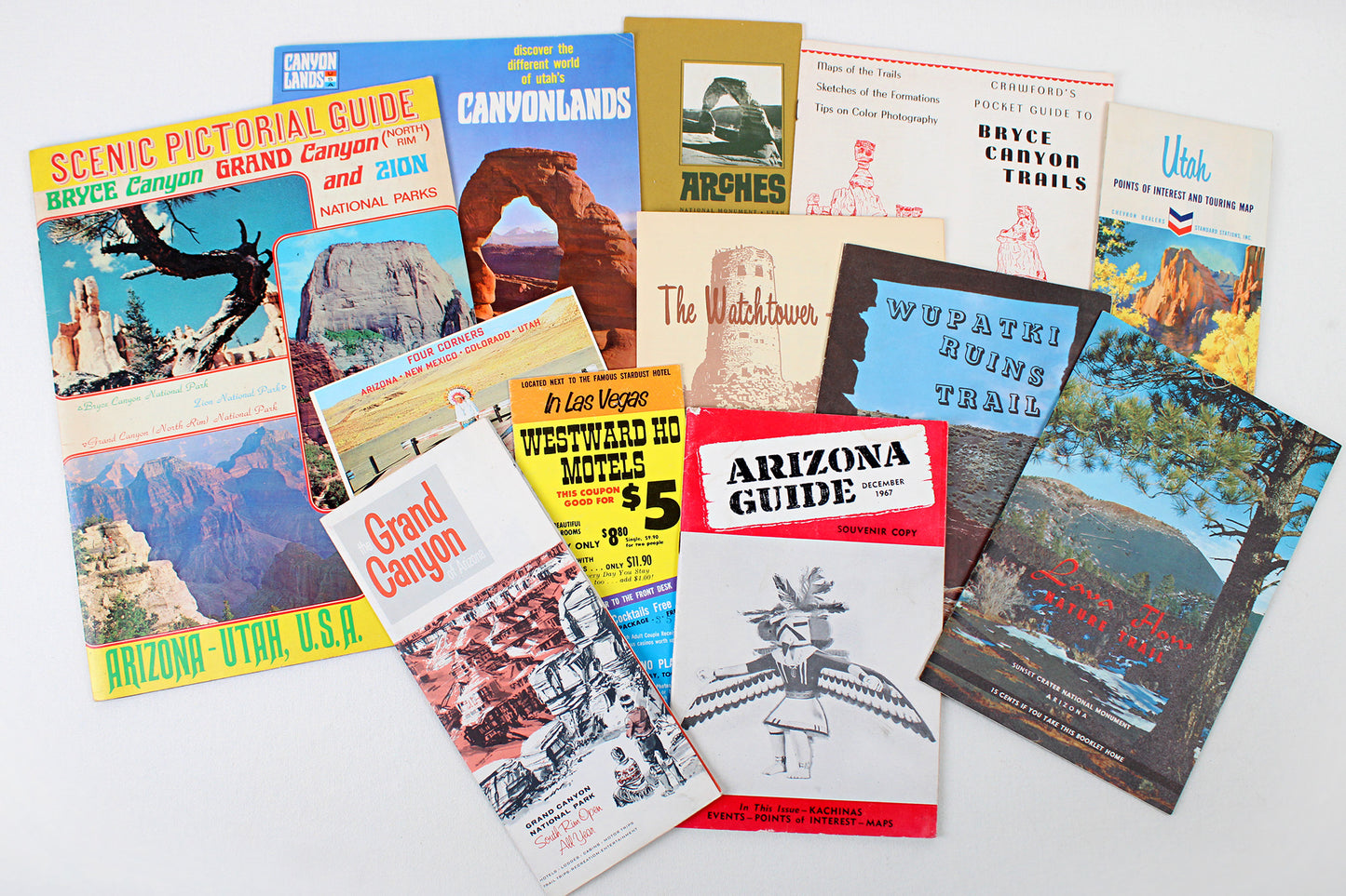 Southwest Desert Ramble / Parks Version Vintage Itinerary Pack