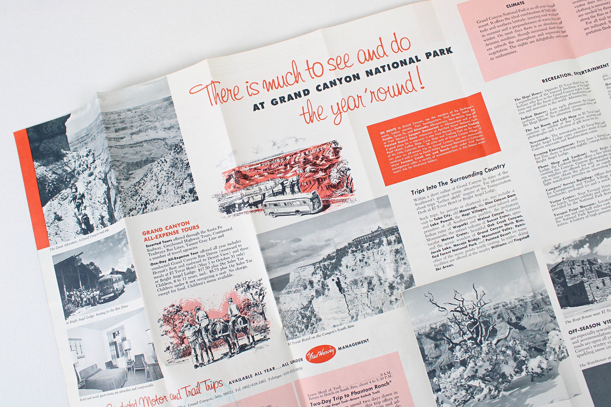 Southwest Desert Ramble / Parks Version Vintage Itinerary Pack