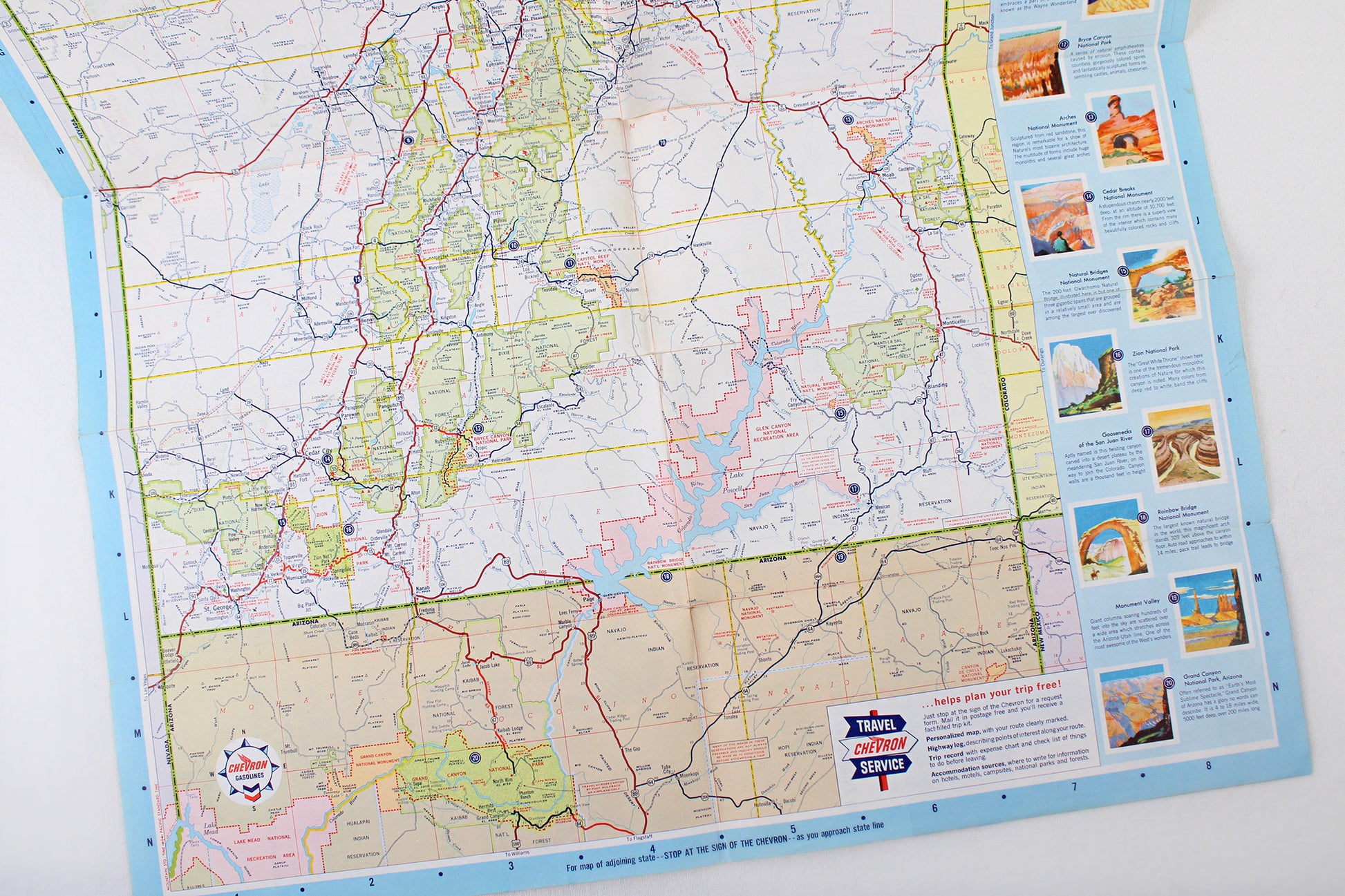 Southwest Desert Ramble / Parks Version Vintage Itinerary Pack