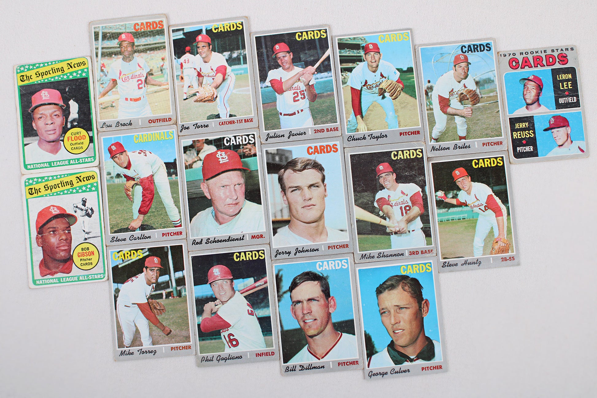 St. Louis Cardinals: 1968-1971 Topps Baseball Card Pack