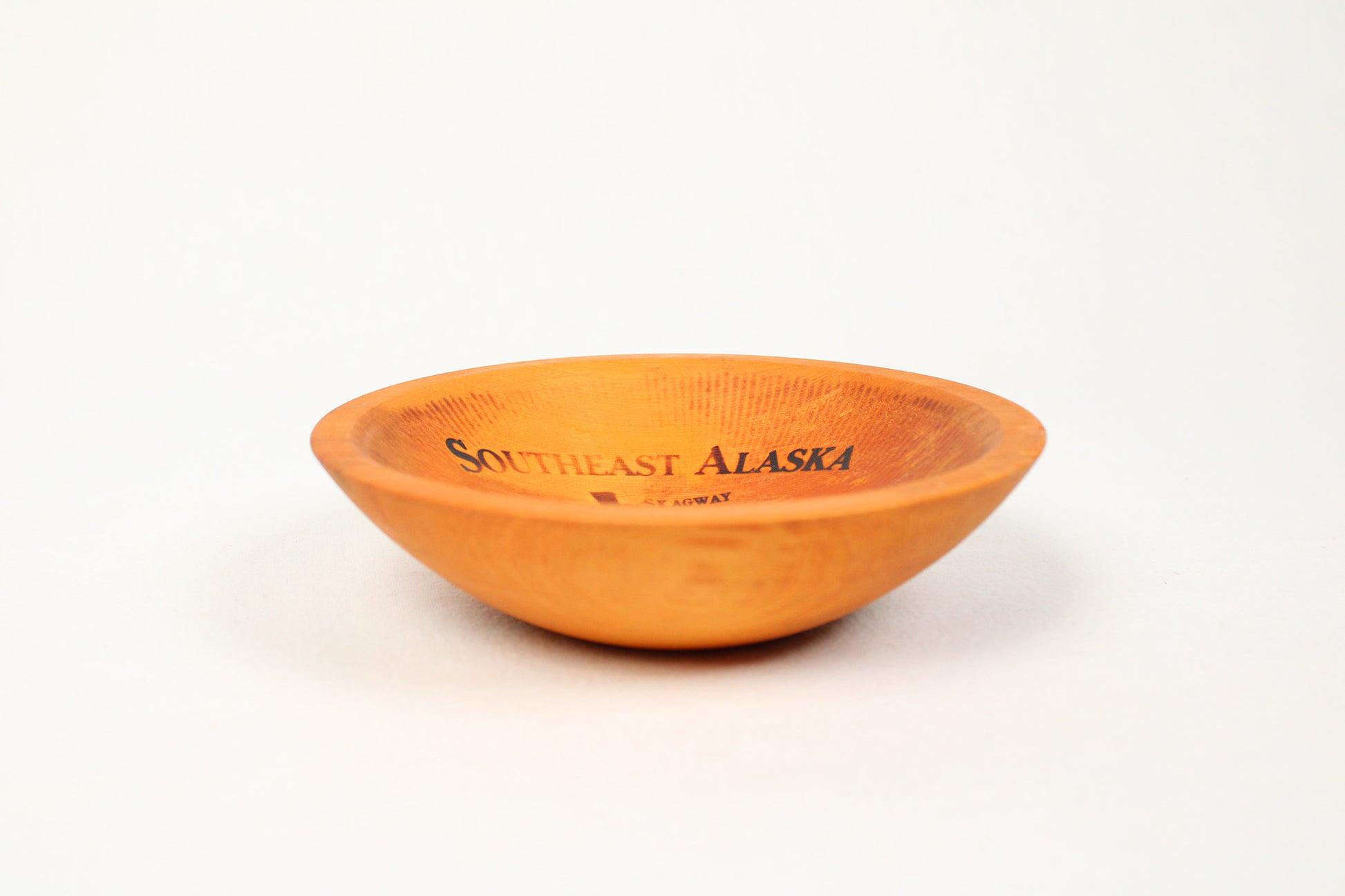 Alaska Forest Creations “Southeast Alaska Inside Passage” Yellow Cedar Wood Bowl