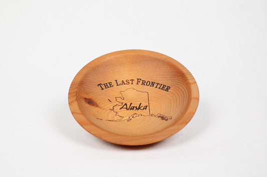 Alaska Forest Creations “The Last Frontier” Mountain Hemlock Wood Bowl