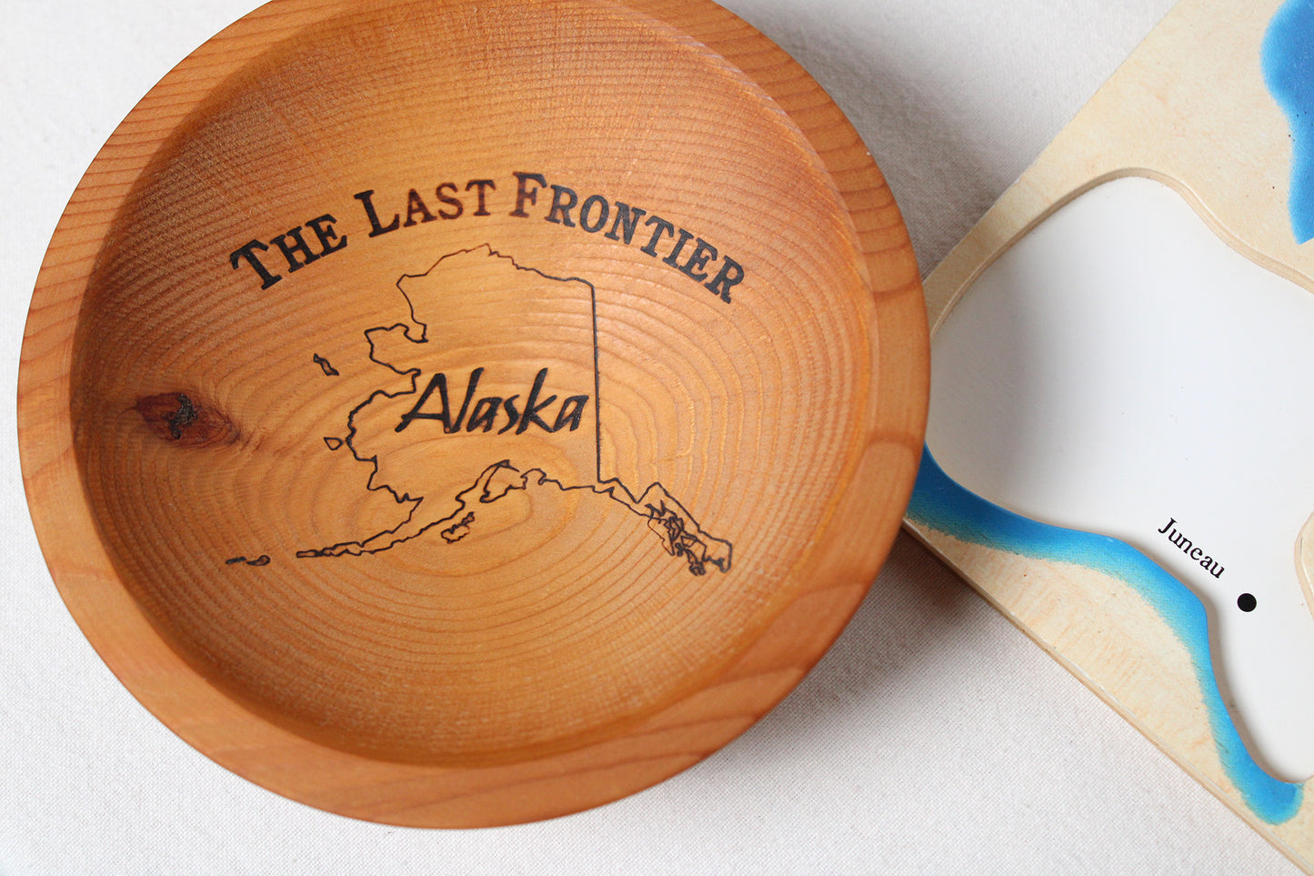 Alaska Forest Creations “The Last Frontier” Mountain Hemlock Wood Bowl