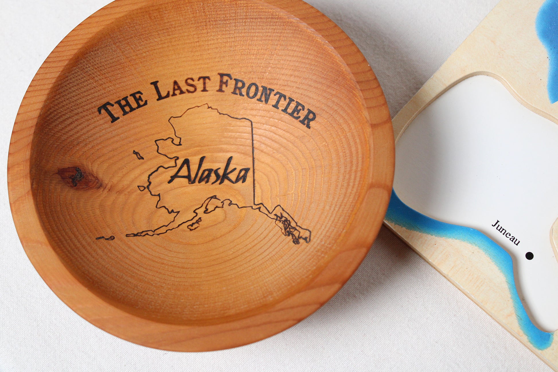 Alaska Forest Creations “The Last Frontier” Mountain Hemlock Wood Bowl