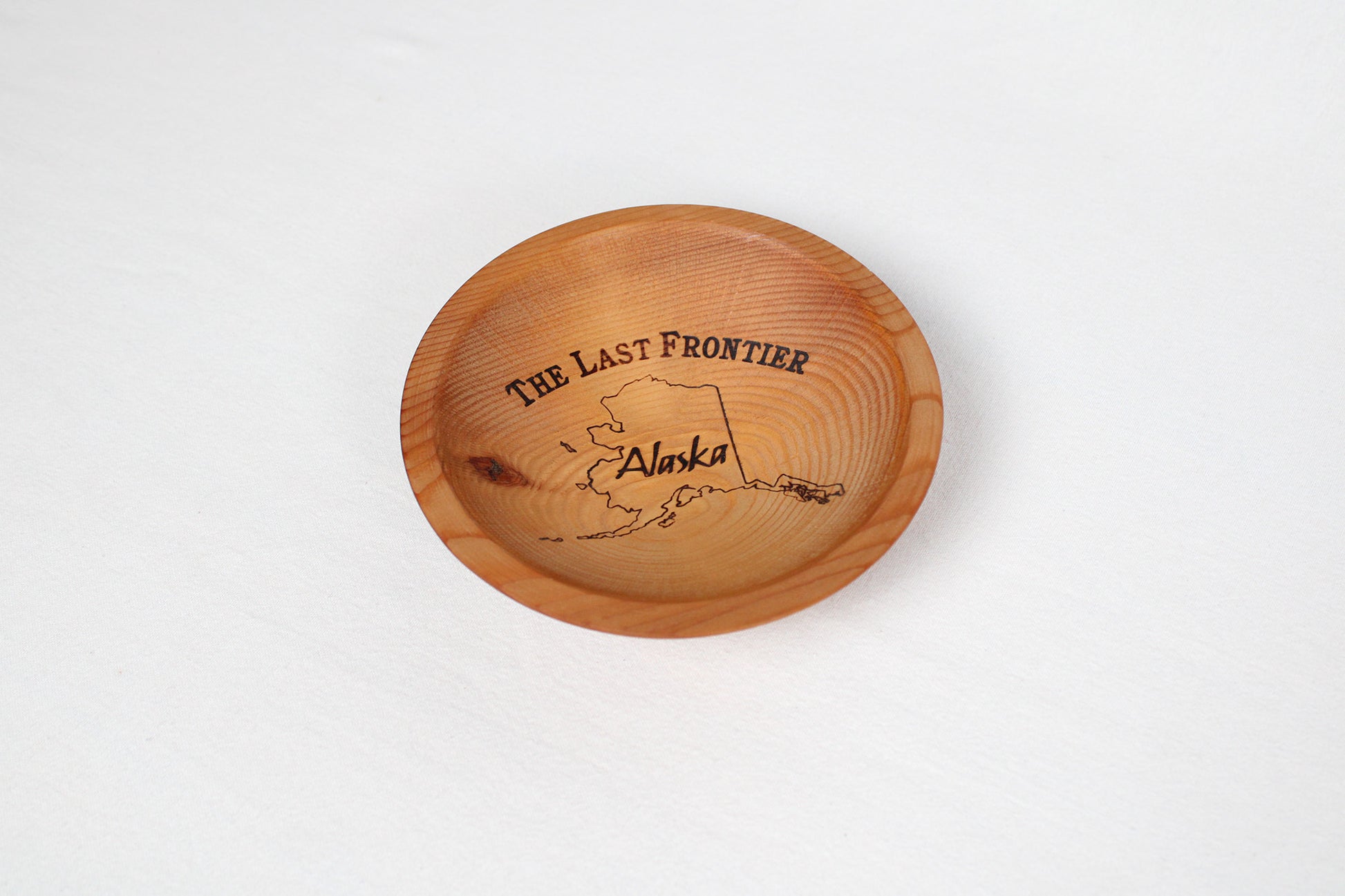 Alaska Forest Creations “The Last Frontier” Mountain Hemlock Wood Bowl