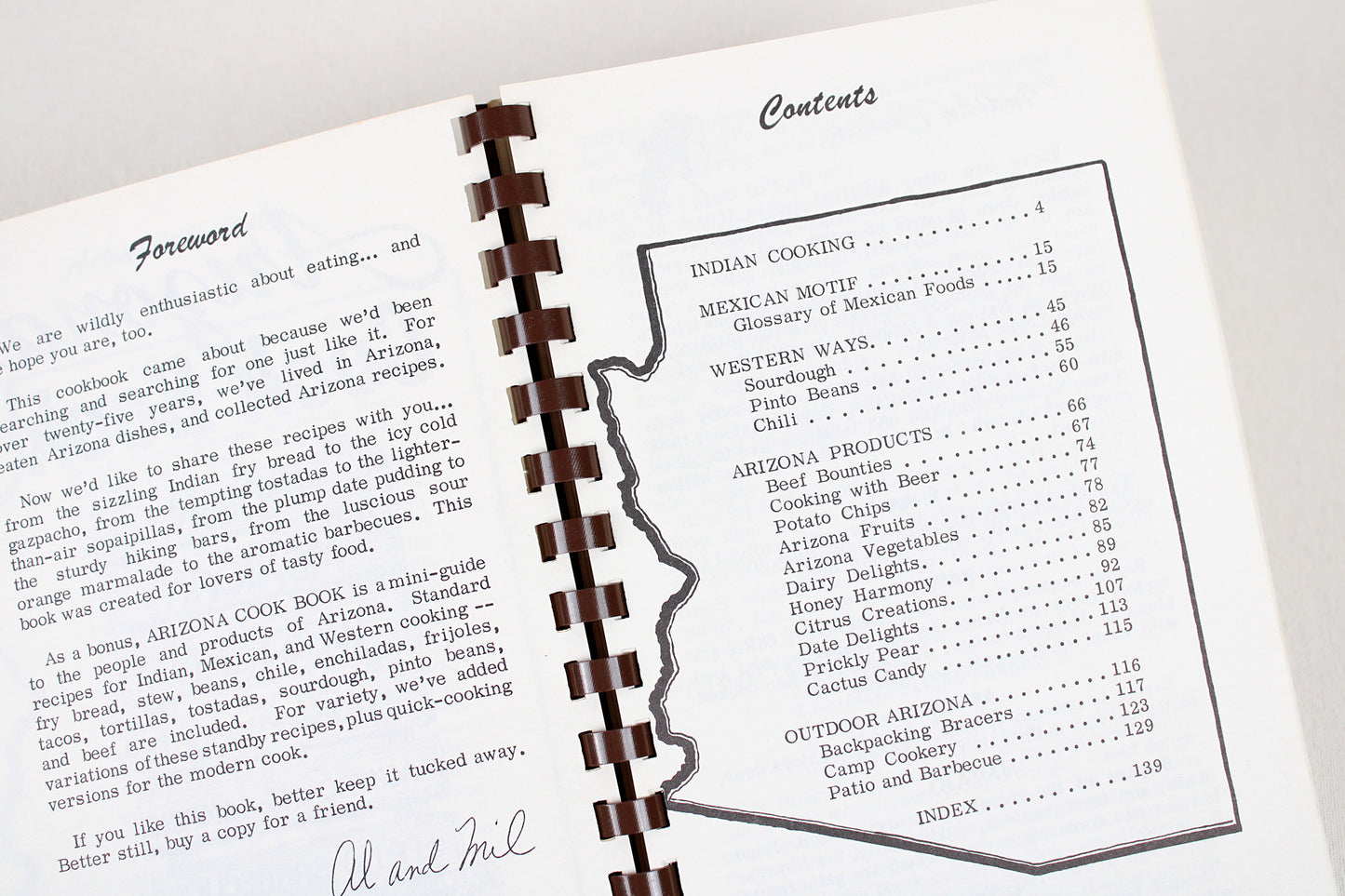 Arizona Cook Book: Authentic Indian, Mexican, Western Recipes