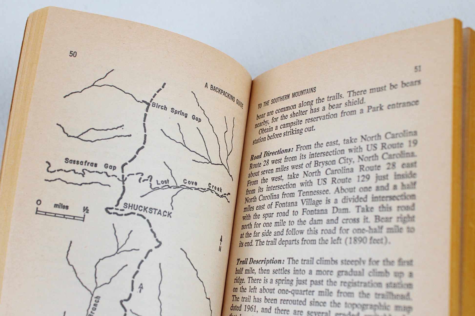 A Backpacking Guide to the Southern Mountains
