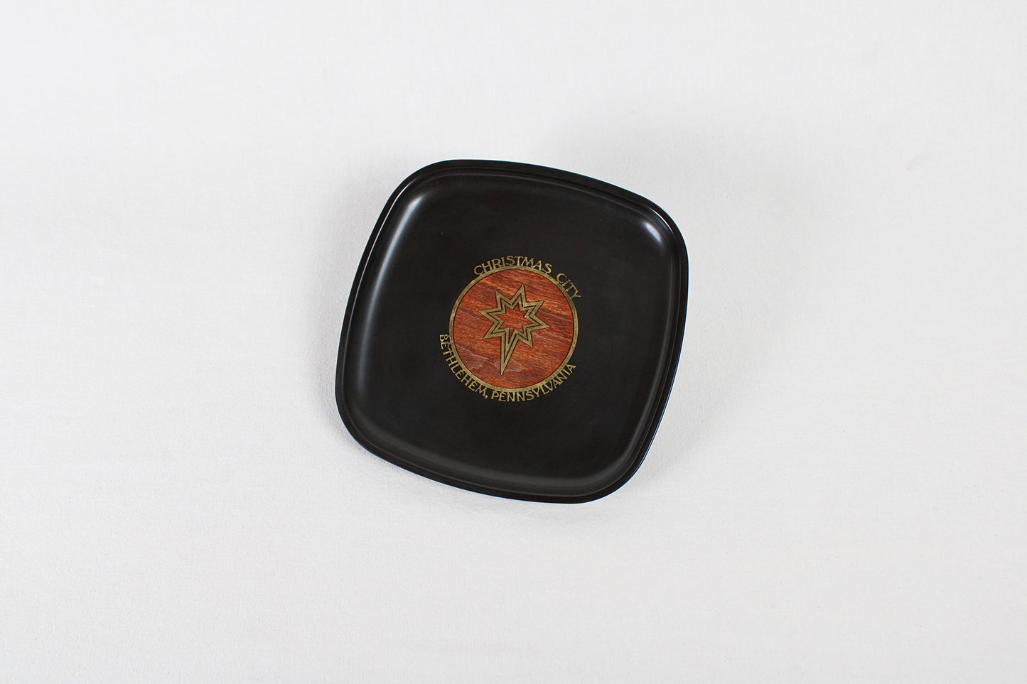 Bethlehem, Pennsylvania, Christmas City, Souvenir Tray By Couroc