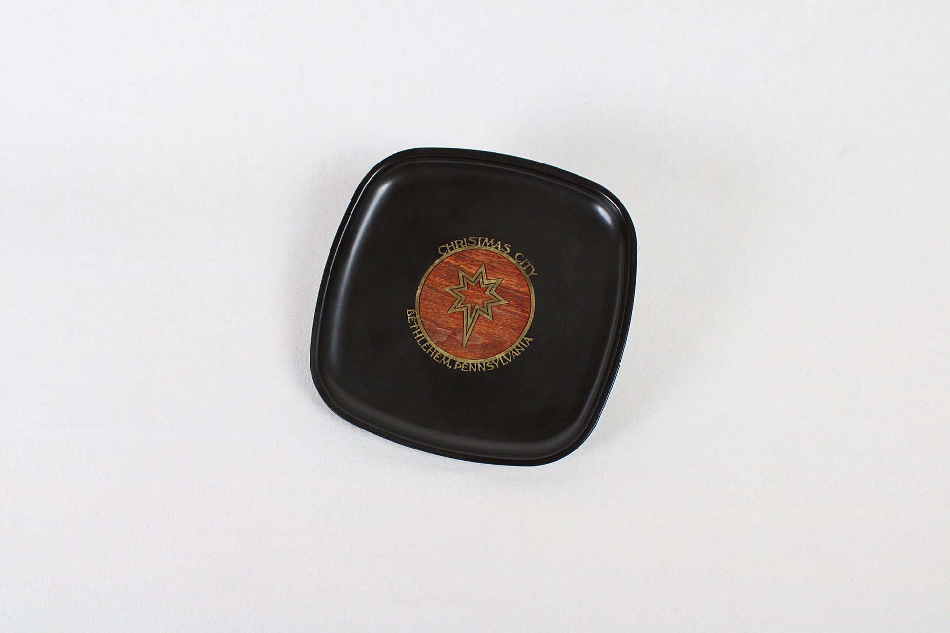 Bethlehem, Pennsylvania, Christmas City, Souvenir Tray By Couroc