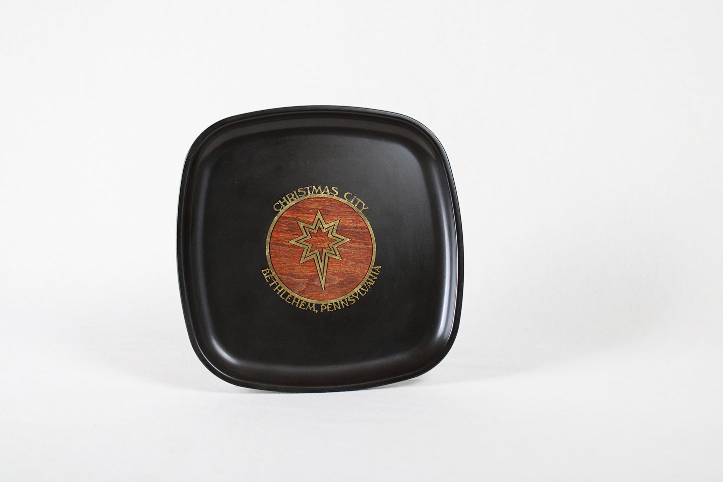 Bethlehem, Pennsylvania, Christmas City, Souvenir Tray By Couroc